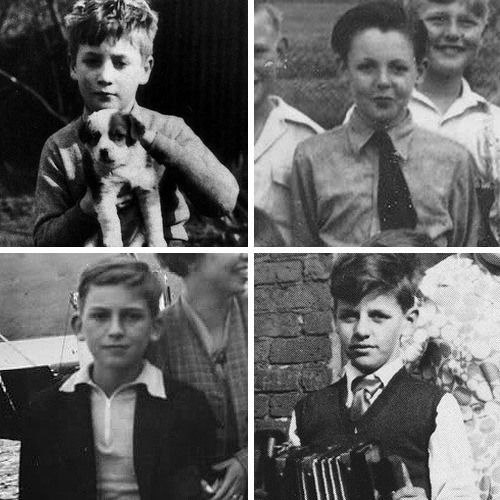 The Beatles в детстве