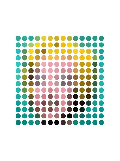 Шедевры живописи из 100 разноцветных точек от художника Гари Эндрю Кларка