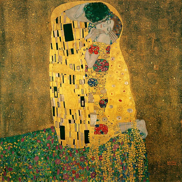 Поцелуй, Густав Климт, 1907—1908 год