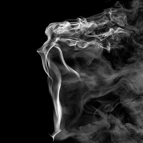 Рисунки дымом от Mehmet Ozgur