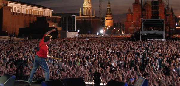Выступление Пола МакКартни  24 мая 2003 года на Красной площади в Москве