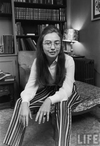 Хилари Клинтон, 1969 год. Будущая первая леди и Государственный секретарь США.