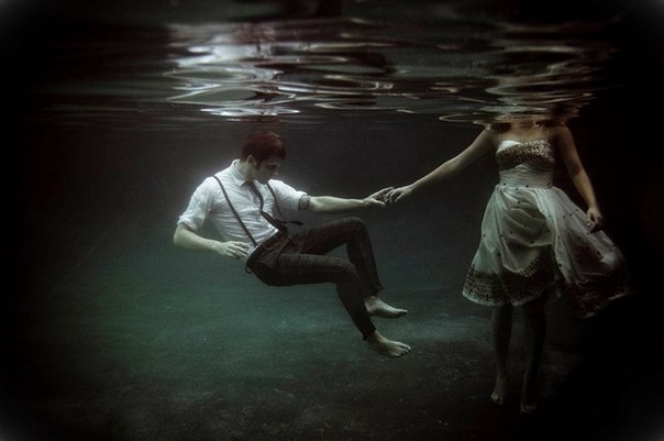 Подводный роман от фотохудожницы Heather Landis