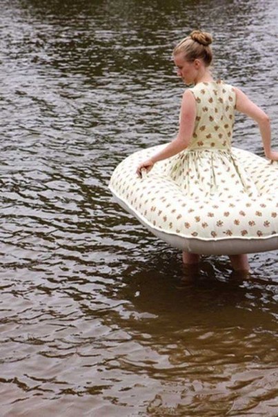 Платье-лодка