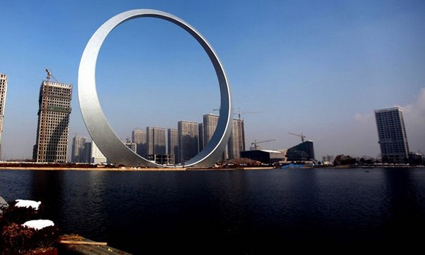 50-тиэтажный небоскреб Ring of Life в китайском городе Фушунь