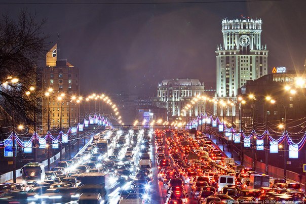 Московские автомобильные пробки