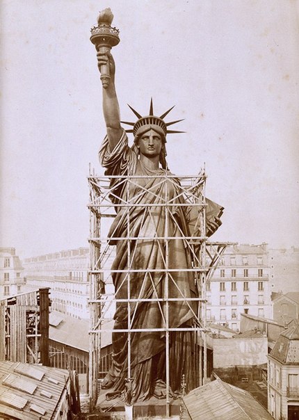 Как строилась Статуя Свободы