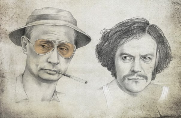 Московская художница Виктория Царькова создала серию картин «NO POLITICS. JUST A JOKE», на которых изображены знаменитые политики в различных неожиданных образах.