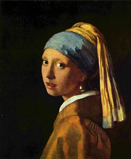 Ян Вермеер "Девушка с жемчужной серёжкой", 1665
