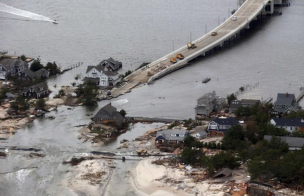 Последствия урагана Сэнди в Нью-Джерси