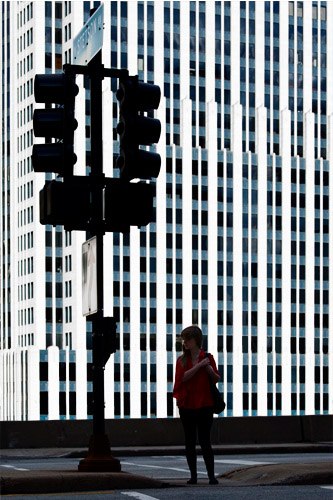 Фотограф из Чикаго Кларисса Бонэ выпустила серию снимков под названием  City Space”, в которой отразила свой взгляд на городскую жизнь.