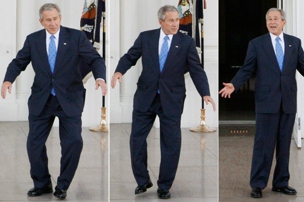 Фотохроника 8-летнего правления 43-го президента США Джорджа Буша-младшего