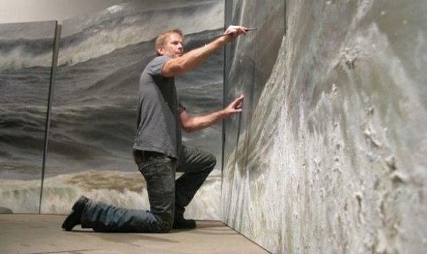 Ran Ortner (Рэн Ортнер) создал поистине невероятную иллюзию моря