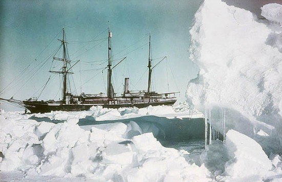 Антарктика в 1915 году в цветных фотографиях