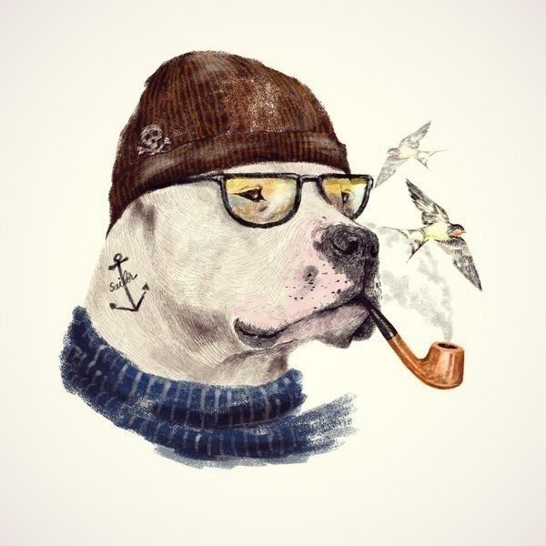 "Моряки" - арт проект иллюстратора Dogooder'a
