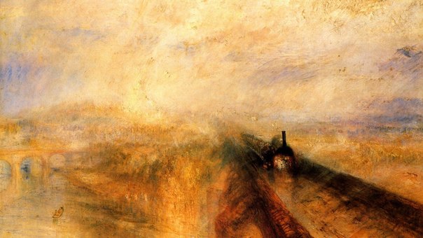 "Дождь, скорость и пар" (1844), Джозеф Уильям Мэллорд Тернер