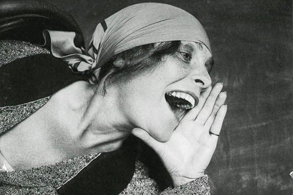 Лиля Брик,1925. Фото для рекламного плаката.