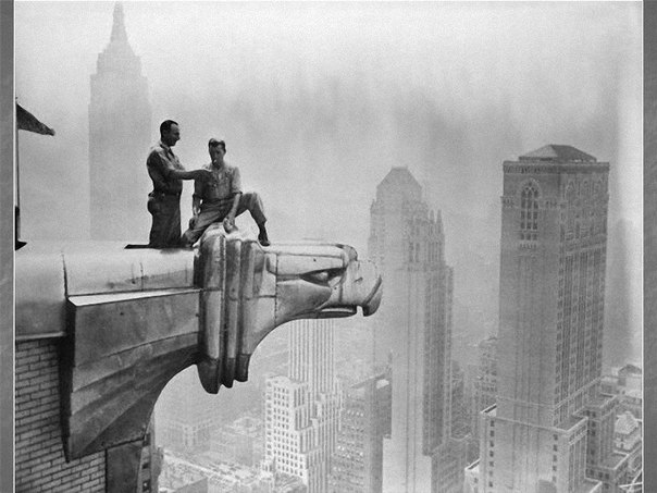 Головокружительные фотографии строительства небоскребов Нью-Йорка