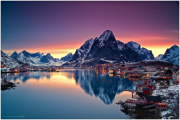 Рейне – маленькая живописная рыбацкая деревушка, расположенная на Лофотенских островах в Норвегии