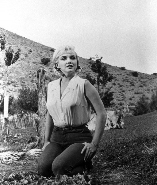 Иконы стиля: после того, как Мэрилин Монро, появилась в фильме "Неприкаянные" (1961 год) в джинсах, они мгновенно стали символом женственности.