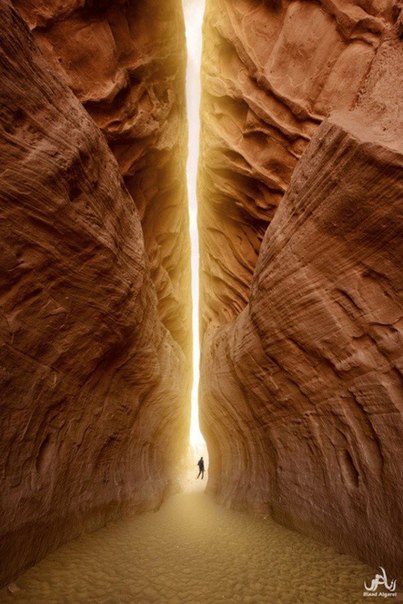 Тоннель света, Аризона, США.