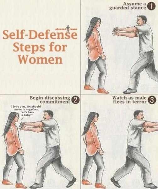 Урок самозащиты для девушек