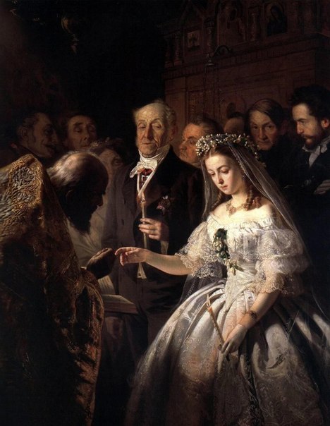 Неравный брак, Василий Пукирев, 1862 год