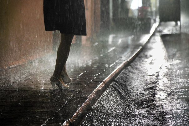 Дождь в фотографиях Cristophe Jacrot