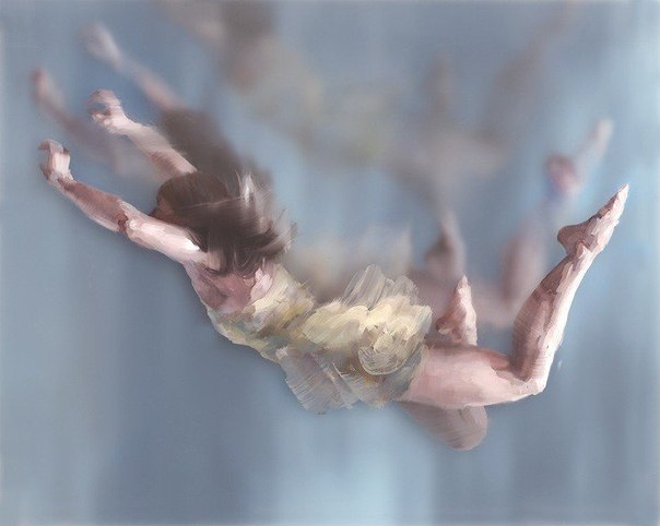 Многоуровневые картины от Мишель Джадер , изображающие переходные этапы жизни