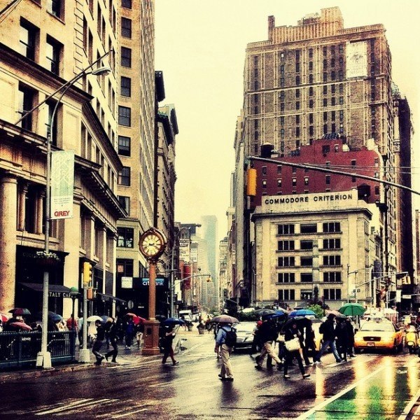 Урбанистические пейзажи Нью-Йорка от фотографа Вивьена Гуква