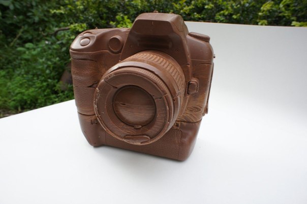 Шоколадная камера Canon D60 от Hans Chung из Сан Франциско