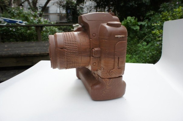 Шоколадная камера Canon D60 от Hans Chung из Сан Франциско