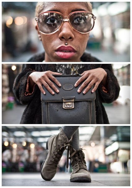 Triptychs of Strangers - это серия фотографий от Adde Adesokan, которые отражают встреченных незнакомцев с помощью трех снимков. Автор встречает на улицах разных людей, знакомится с ними и делает 3 снимка, которые характеризуют человека, и затем складывает их в своеобразный коллаж.