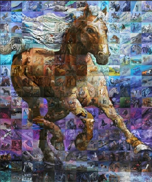 Льюис Лаво – художник, который творит поистине фантастические вещи. Одна его работа состоит сразу из десятков произведений искусства.