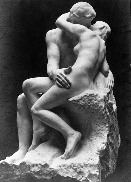 Поцелуй в мраморе. Скульптура Огюста Родена. 1882г.