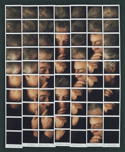 Итальянский фотограф Маурицио Галимберти создает интересные полароидные мозаики со знаменитостями