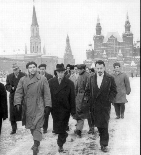 Че Гевара в Москве. 1964-й год.