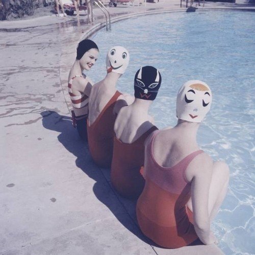 Плавательные шапочки, 1950 год
