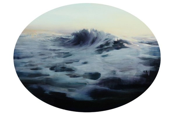 Брызги волн на картинах корейского художника Кима Когана