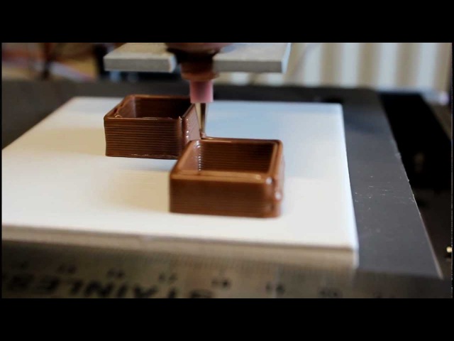 "Принтер научили печатать шоколадом"