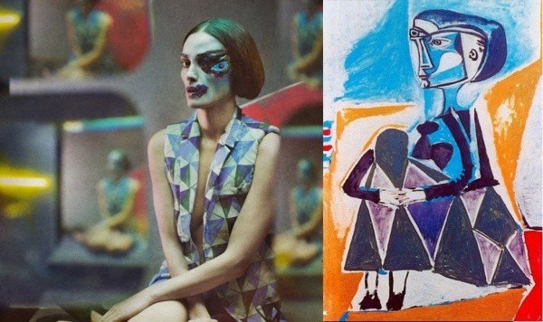 Знаменитые работы Пикассо в новой интерпретации от фотографа из Испании Еугенио Рекуэнсо