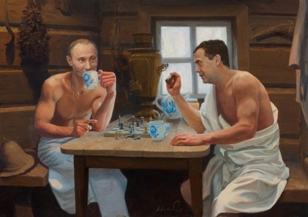 Серия картин современного русского художника Александра Акопова