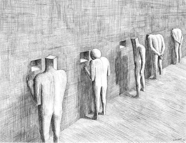 Картина под названием "Личность" от Арманда Кардона