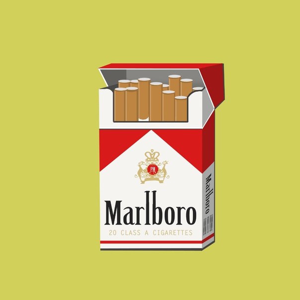Пачки из плотного картона с откидывающейся верхней крышечкой, являющиеся сейчас стандартом упаковки сигарет, были придуманы именно в Marlboro. И не в целях инновации или демонстрации дизайнерской мысли. А строго в рекламных целях — сделать курильщиков Мальборо ходячим каналом коммуникации.
