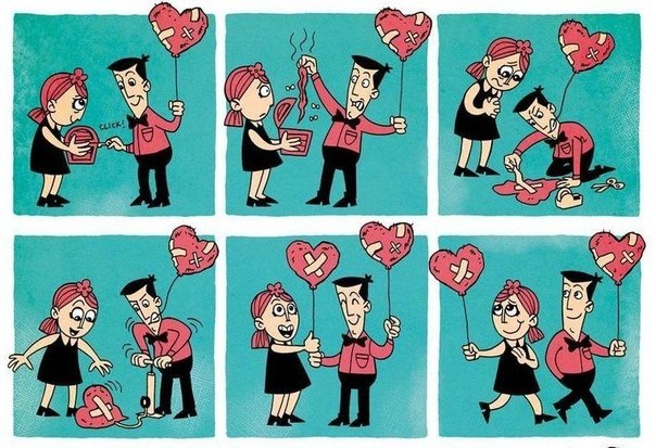 Комикс о любви