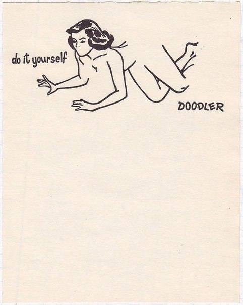 «Do it yourself Doodler» — шуточный проект американского иллюстратора Дэвида Джэблоу.