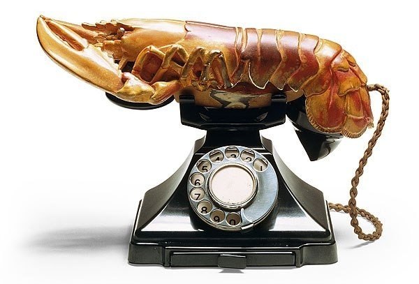 Телефон - омар. Сальвадор Дали (1936)