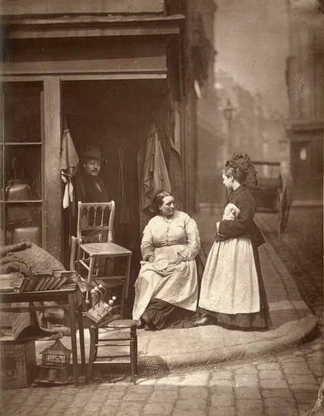 Уличная жизнь Лондона в 1876-1877 годов