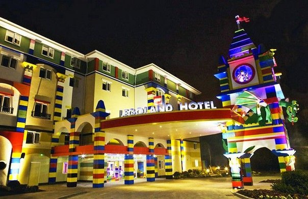 Legoland Hotel в Калифорнии – гостиница в стиле известного детского конструктора